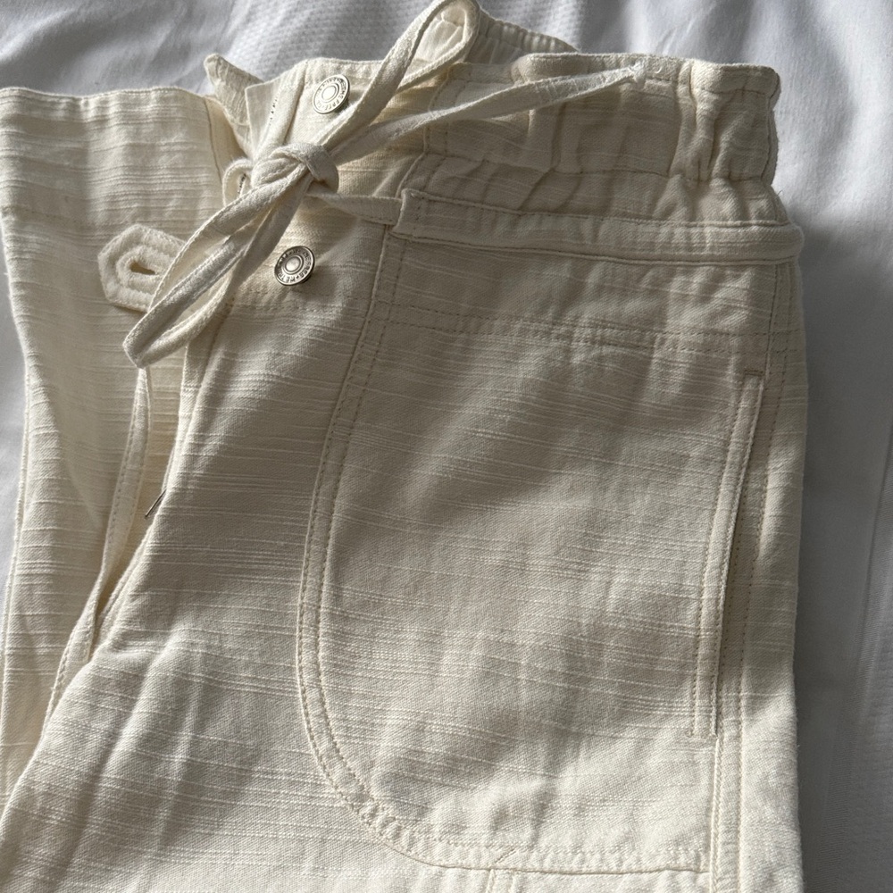 Free People Off-White Cargo Joggers - Picture 5 of 8